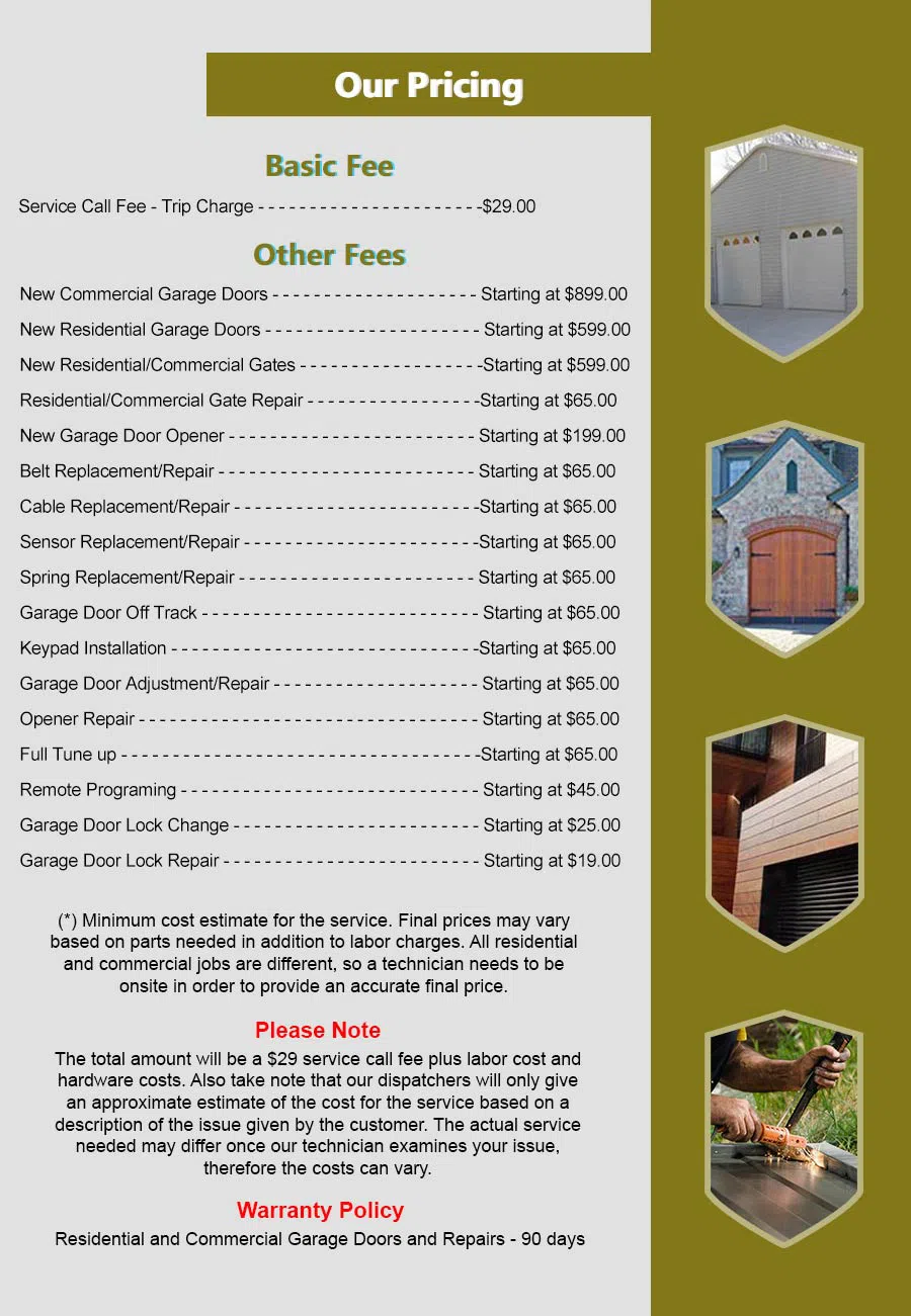 HighTech Garage Doors Chicago, IL 773-409-4842