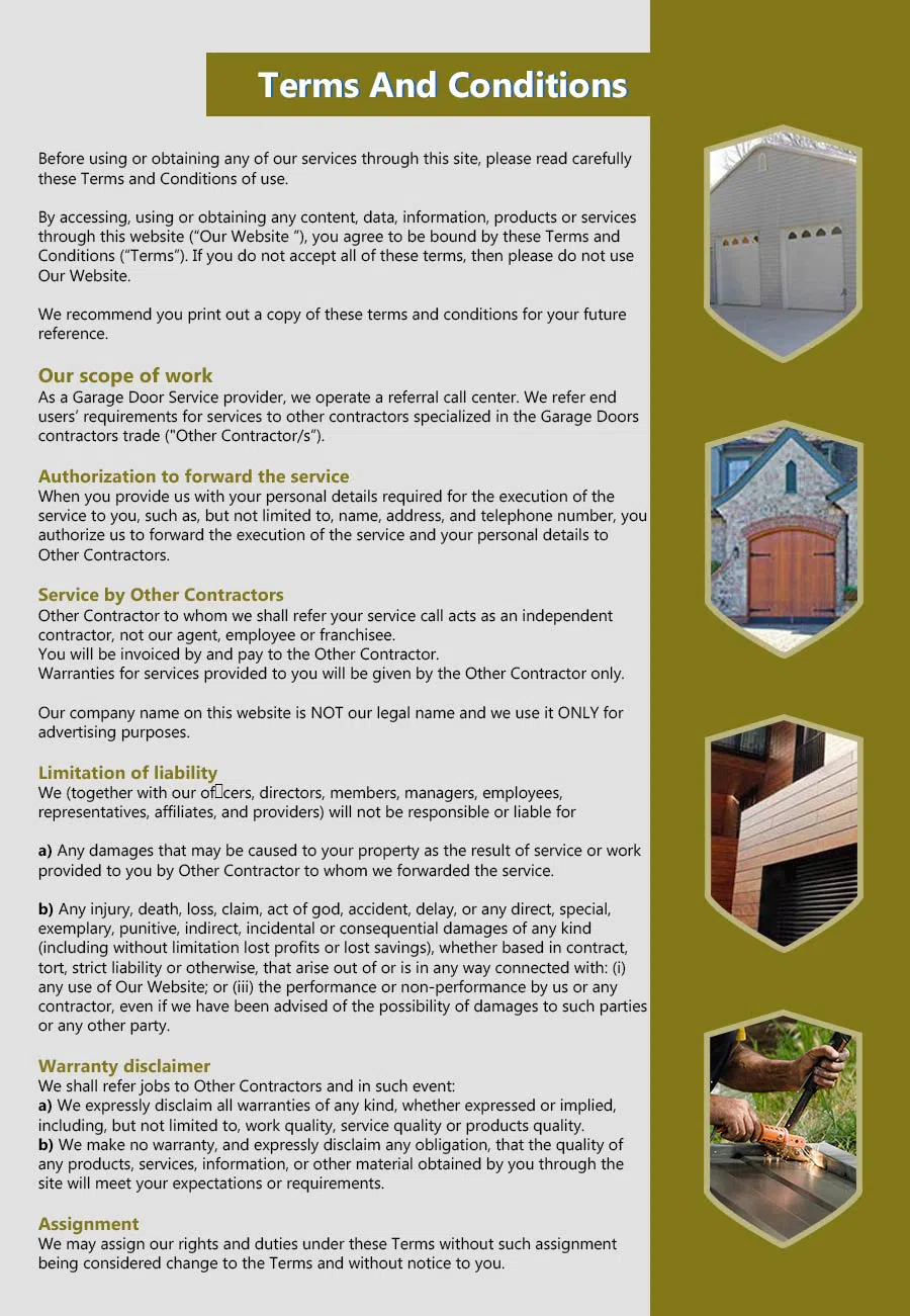 HighTech Garage Doors Chicago, IL 773-409-4842